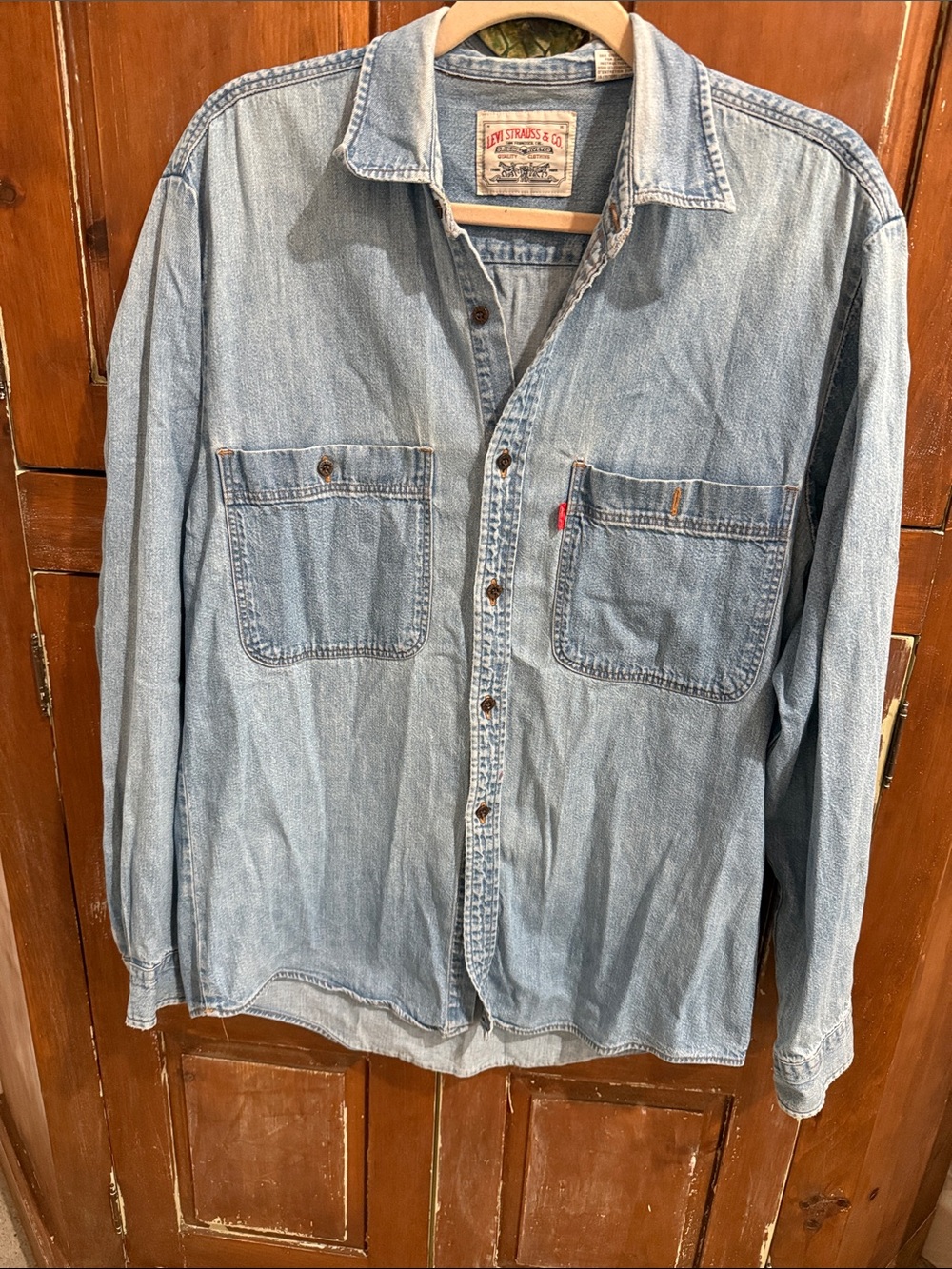 Levi's Pale Blue Denim Workshirt